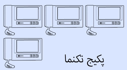 بنر پکیج آیفون تصویری تکنما هونامیک کالا