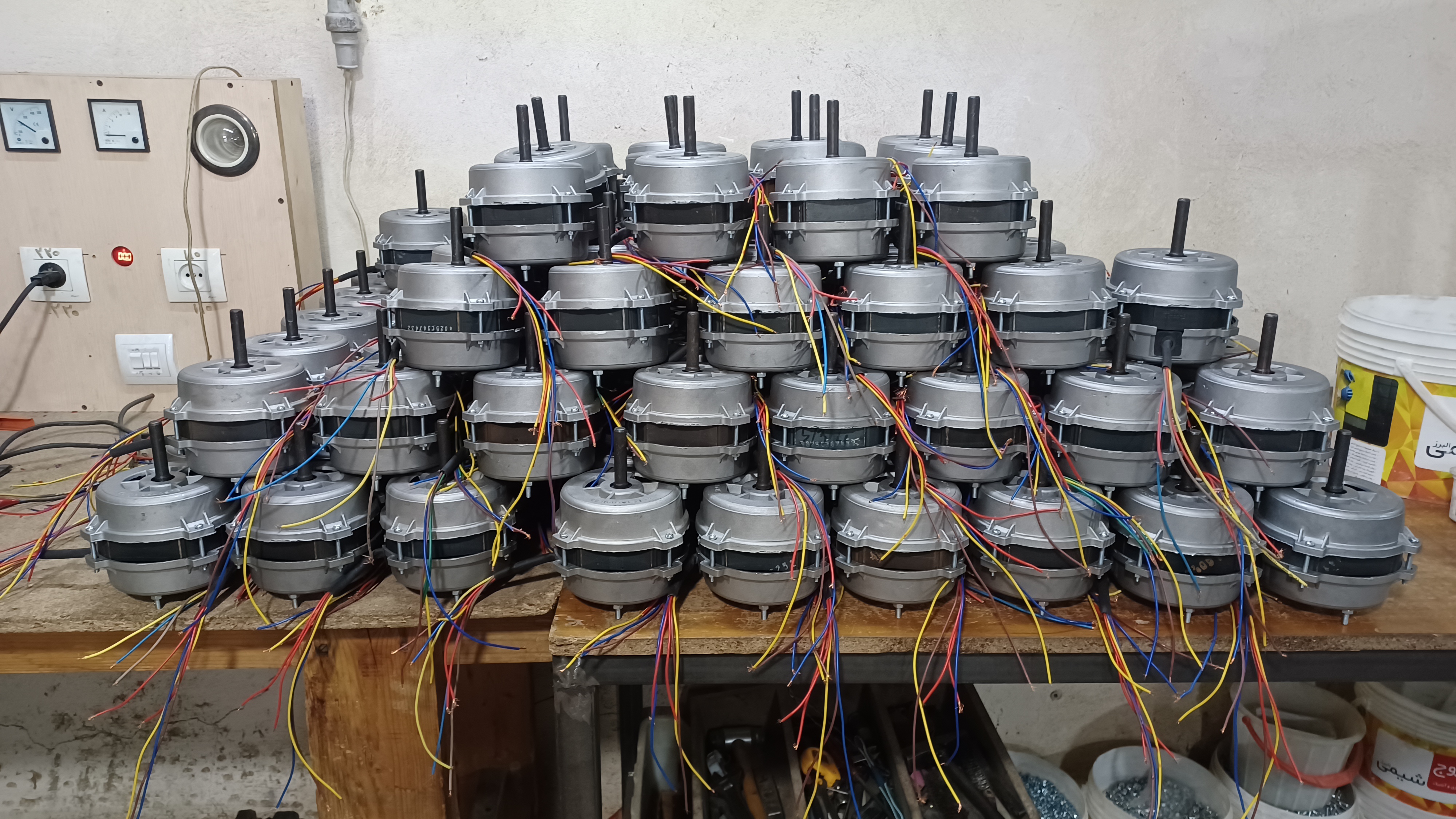 کارگاه تولید مکوتور کولر دستی 