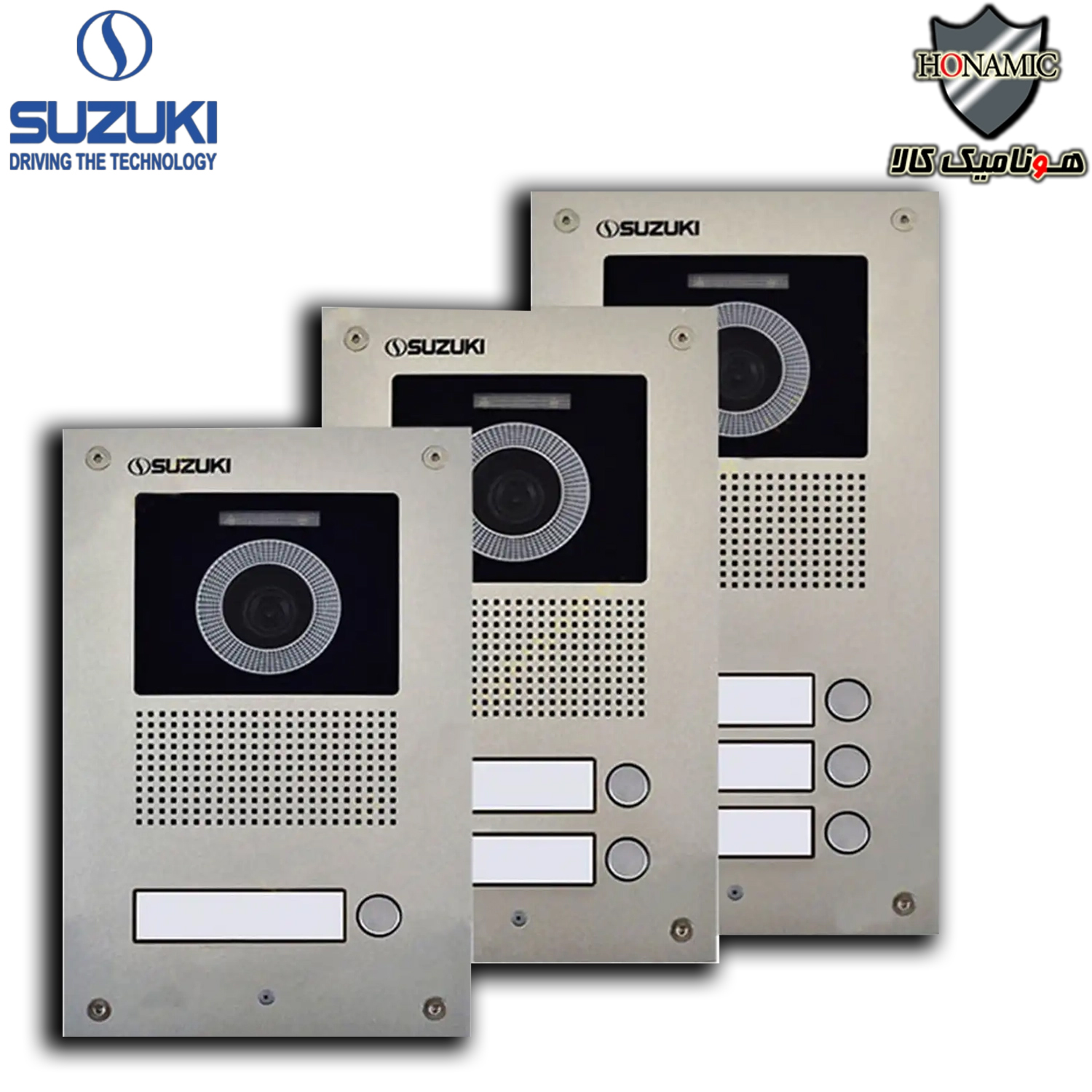 پنل آیفون تصویری دربازکن تصویری سوزوکی هونامیک