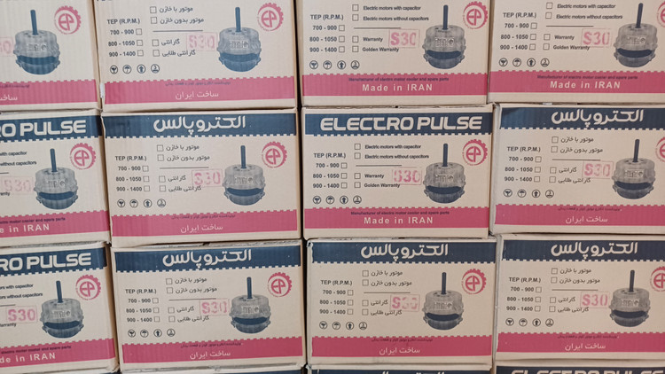 موتور کولر دستی S30 دو سرعته الکترو پالس