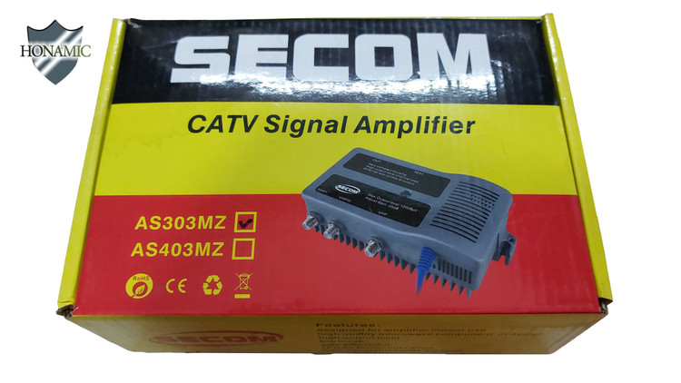 آمپلی فایر سیگنال 120 دسیبل سکام AS303MH