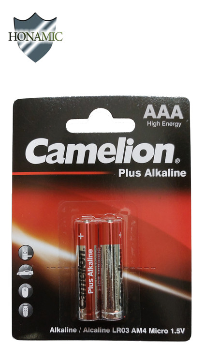 باطری قلمی کملیون آلکالاین پلاس پک 2 تایی