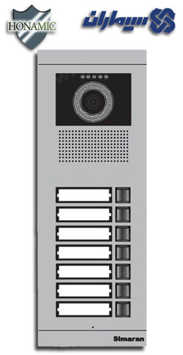 پنل هفت 7 واحدی آیفون تصویری سیماران مدل فرداد VFBC7 FARDAD