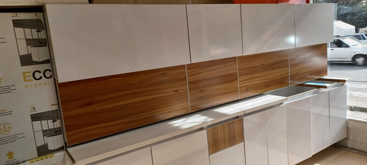 کابینت آشپزخانه هایگلس سفارشی متر طول بالاو پایین