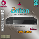 دستگاه ضبط تصویر دی وی آر 5 مگاپیکسل ۴ کانال برایتون UVRC04EHBD74G